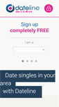 Mobile Screenshot of dateline.co.uk